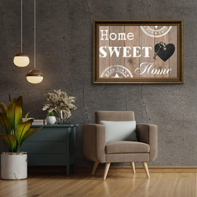 Diamond Painting Home Sweet Home Blank Hout 40x30cm – SEOS Shop ®