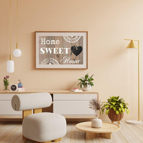 Diamond Painting Home Sweet Home Blank Hout 40x30cm – SEOS Shop ®