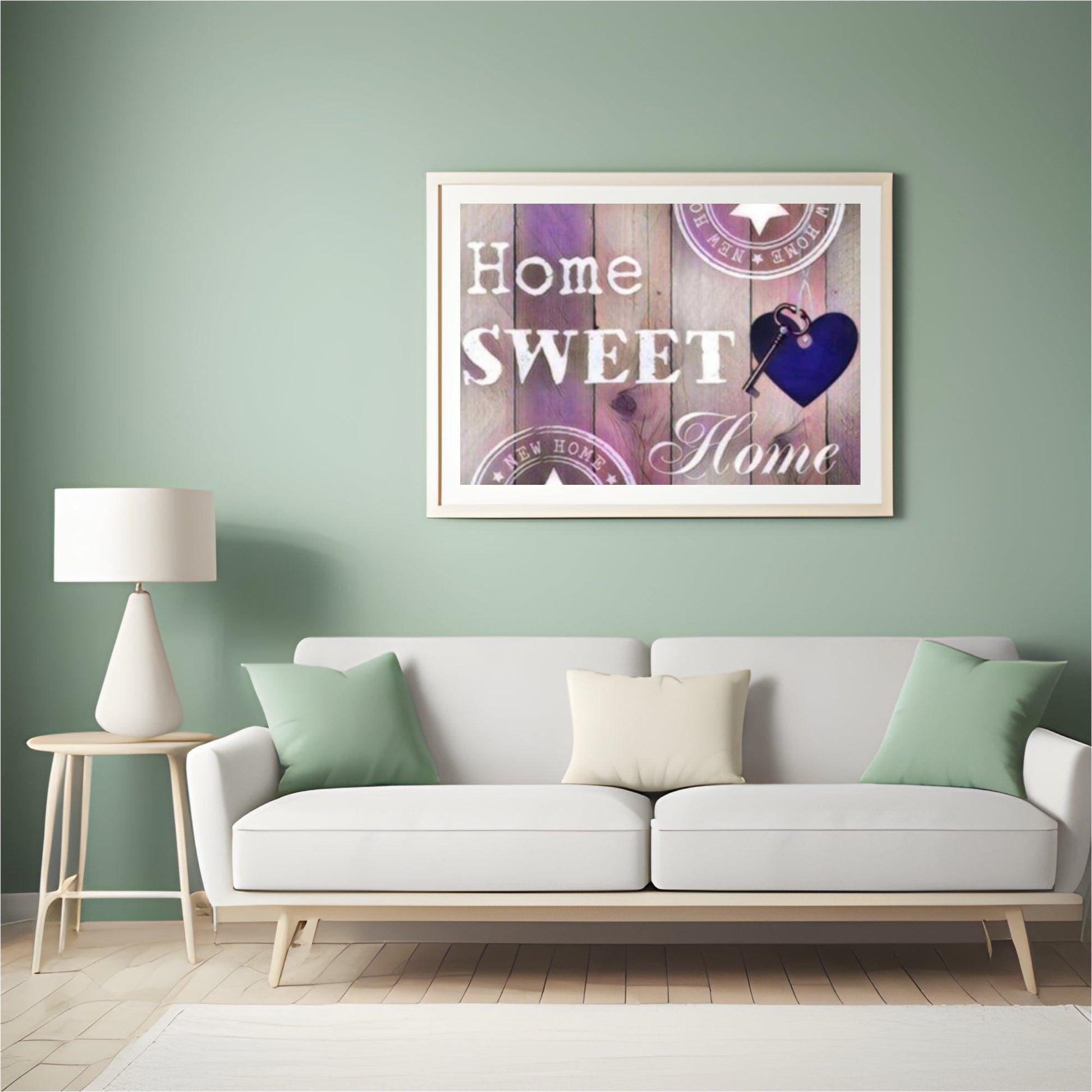 Diamond Painting Home Sweet Home Licht Roze – SEOS Shop ®