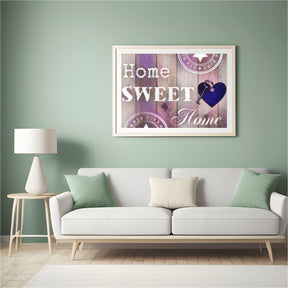 Diamond Painting Home Sweet Home Licht Roze – SEOS Shop ®