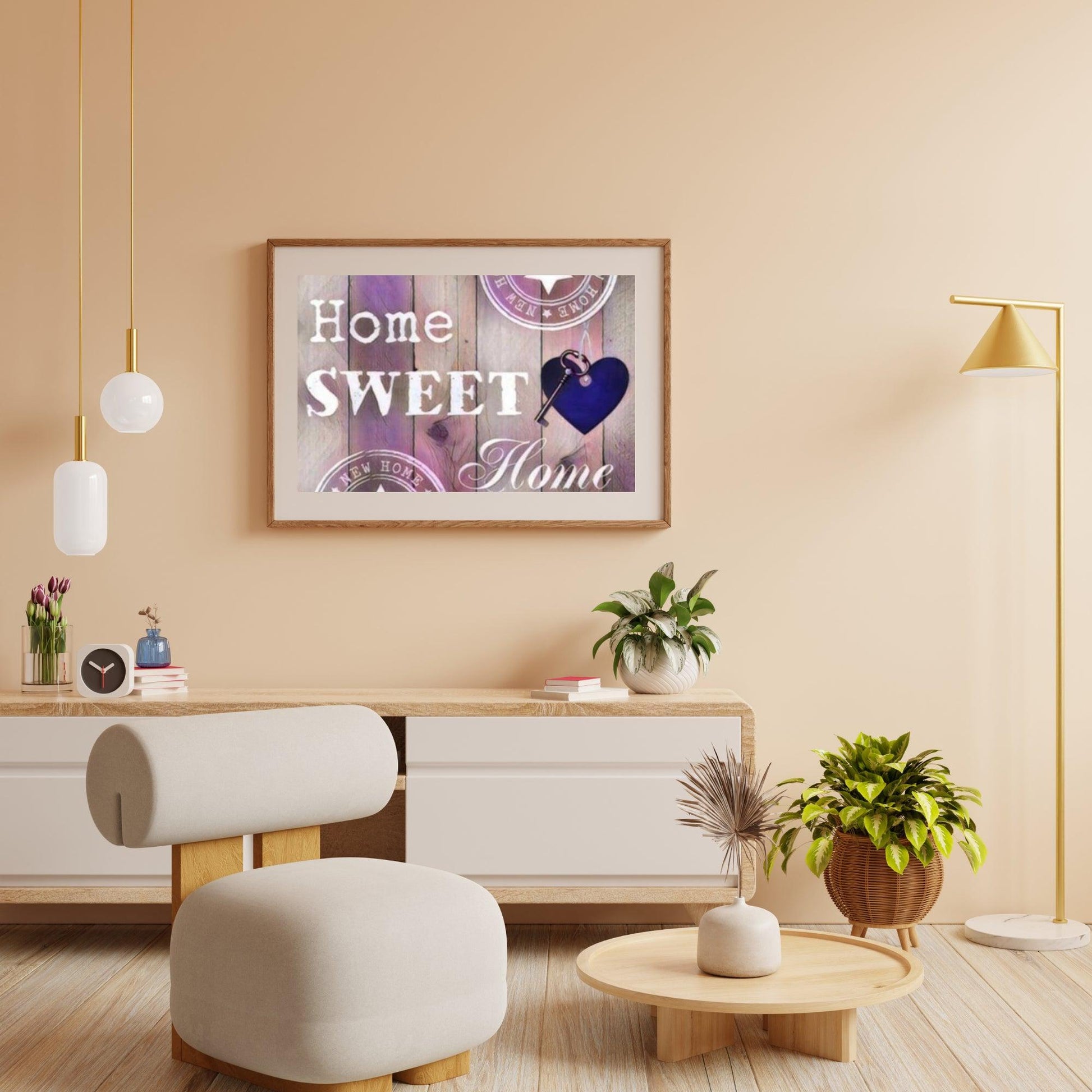 Diamond Painting Home Sweet Home Licht Roze – SEOS Shop ®