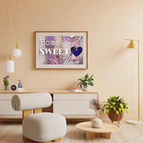 Diamond Painting Home Sweet Home Licht Roze – SEOS Shop ®