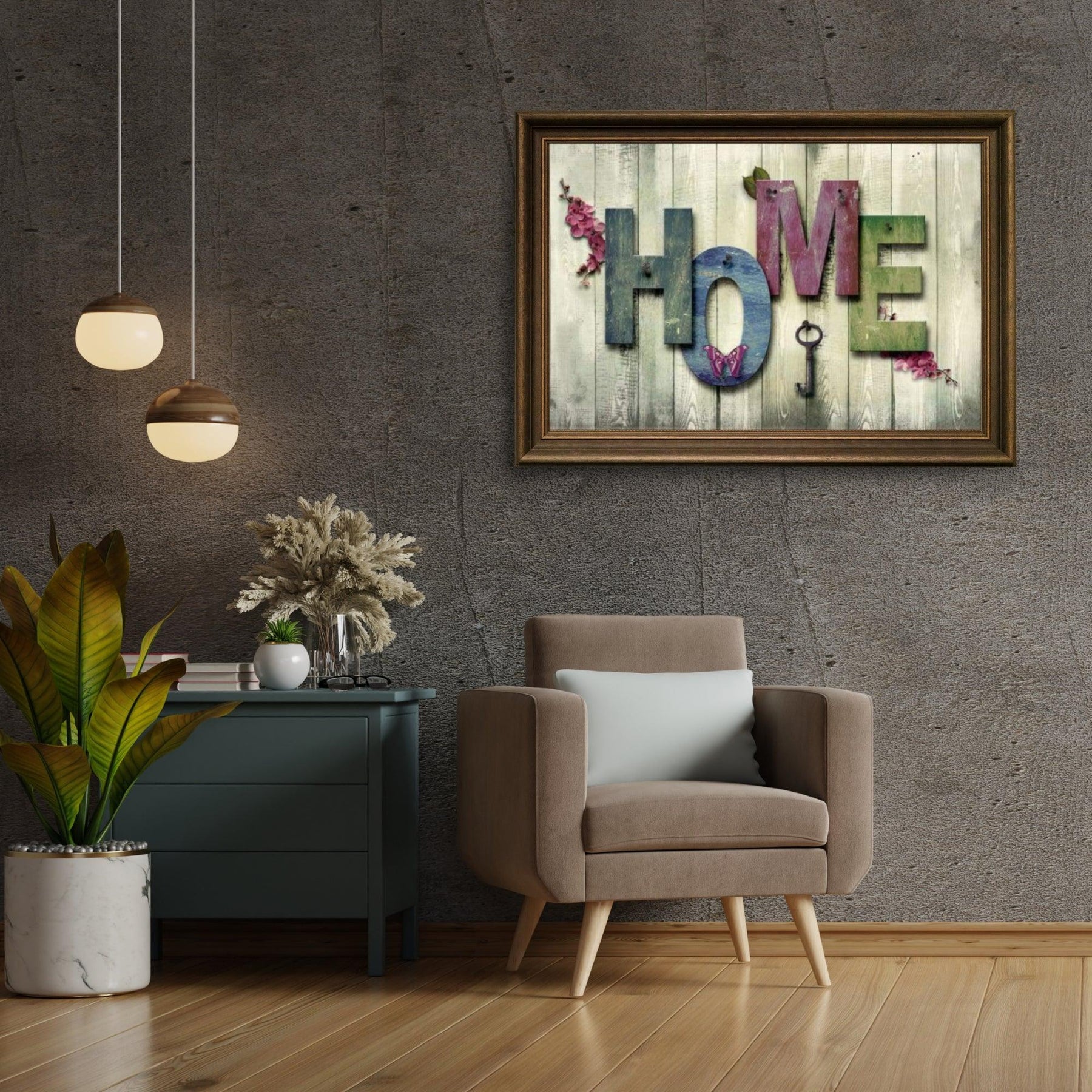 Diamond Painting Home met vlinder en sleutel – SEOS Shop ®