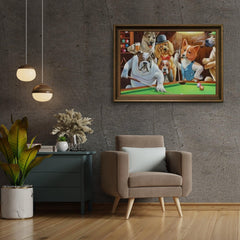 Diamond Painting Honden Spelen Pool - SEOS Shop ®