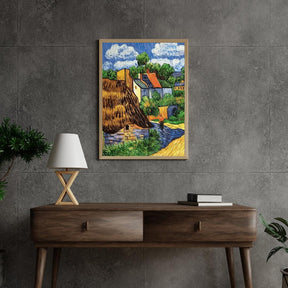 Diamond Painting Huizen in Auvers - SEOS Shop ®