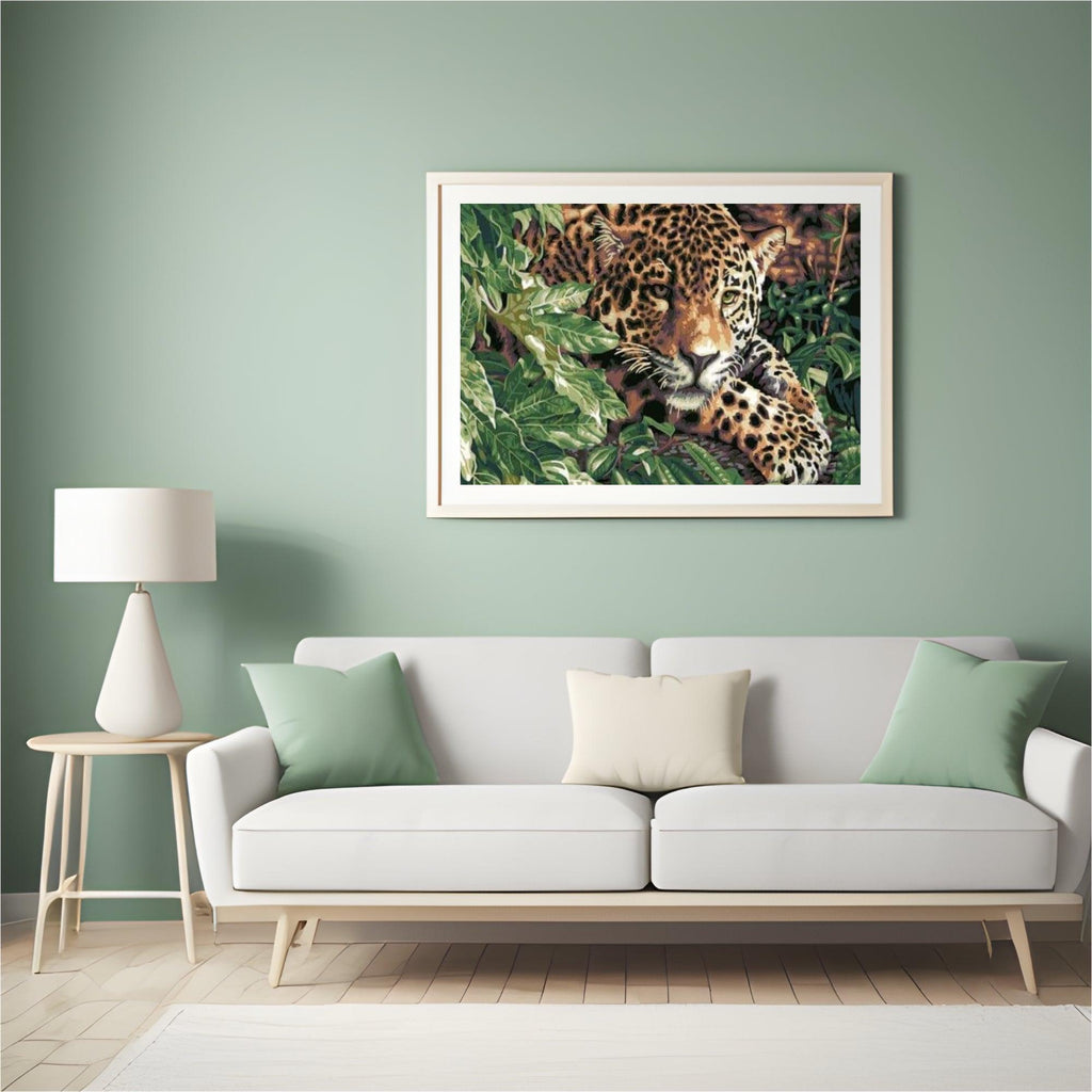 Diamond Painting Jachtluipaard Jungle 40x50 cm – SEOS Shop ®