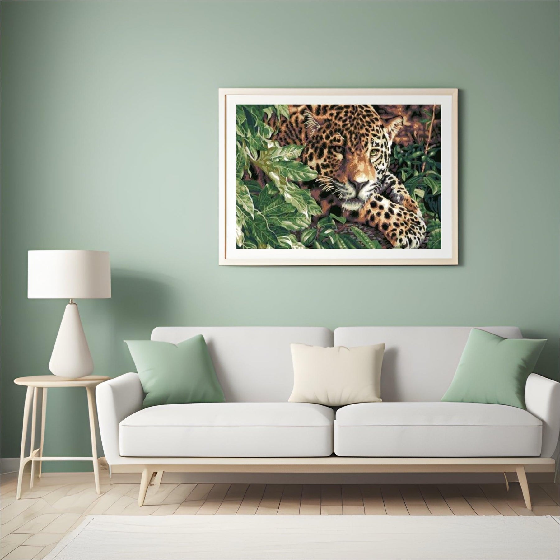 Diamond Painting Jachtluipaard Jungle 40x50 cm – SEOS Shop ®