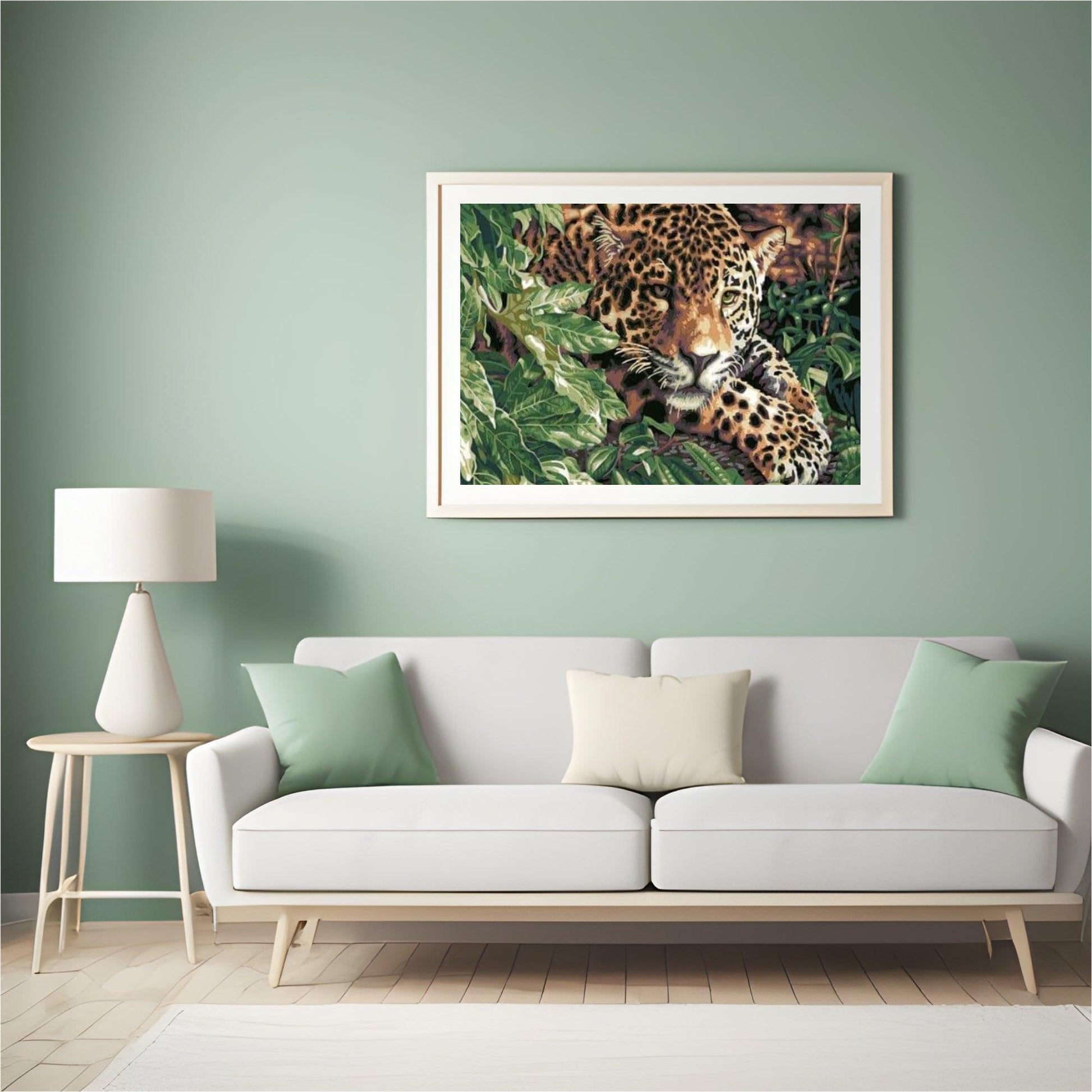 Diamond Painting Jachtluipaard Jungle 40x50 cm – SEOS Shop ®