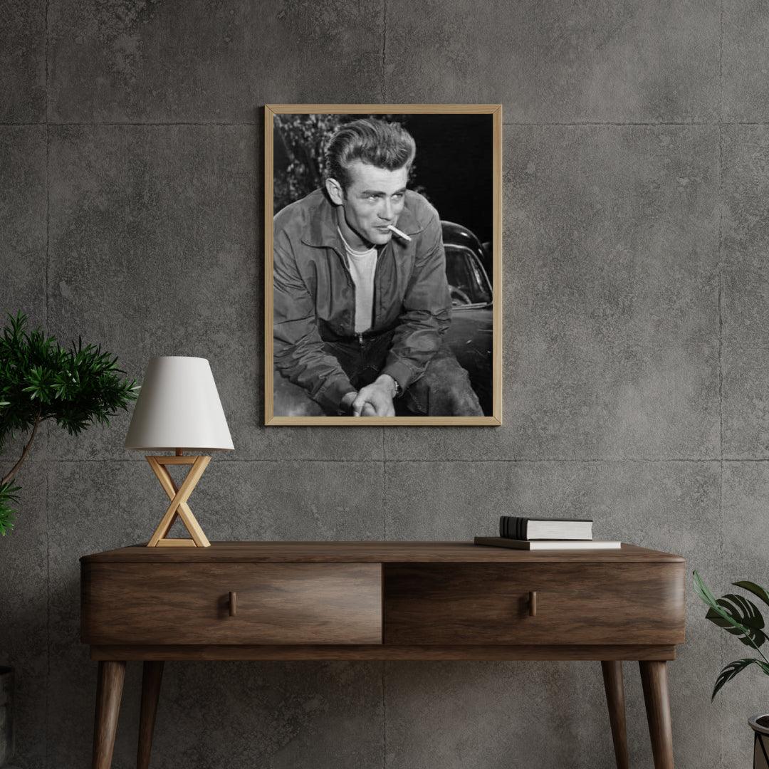 Diamond Painting James Dean zwart wit - SEOS Shop ®