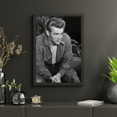 Diamond Painting James Dean zwart wit - SEOS Shop ®