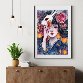 Diamond Painting Japans Meisje - SEOS Shop ®