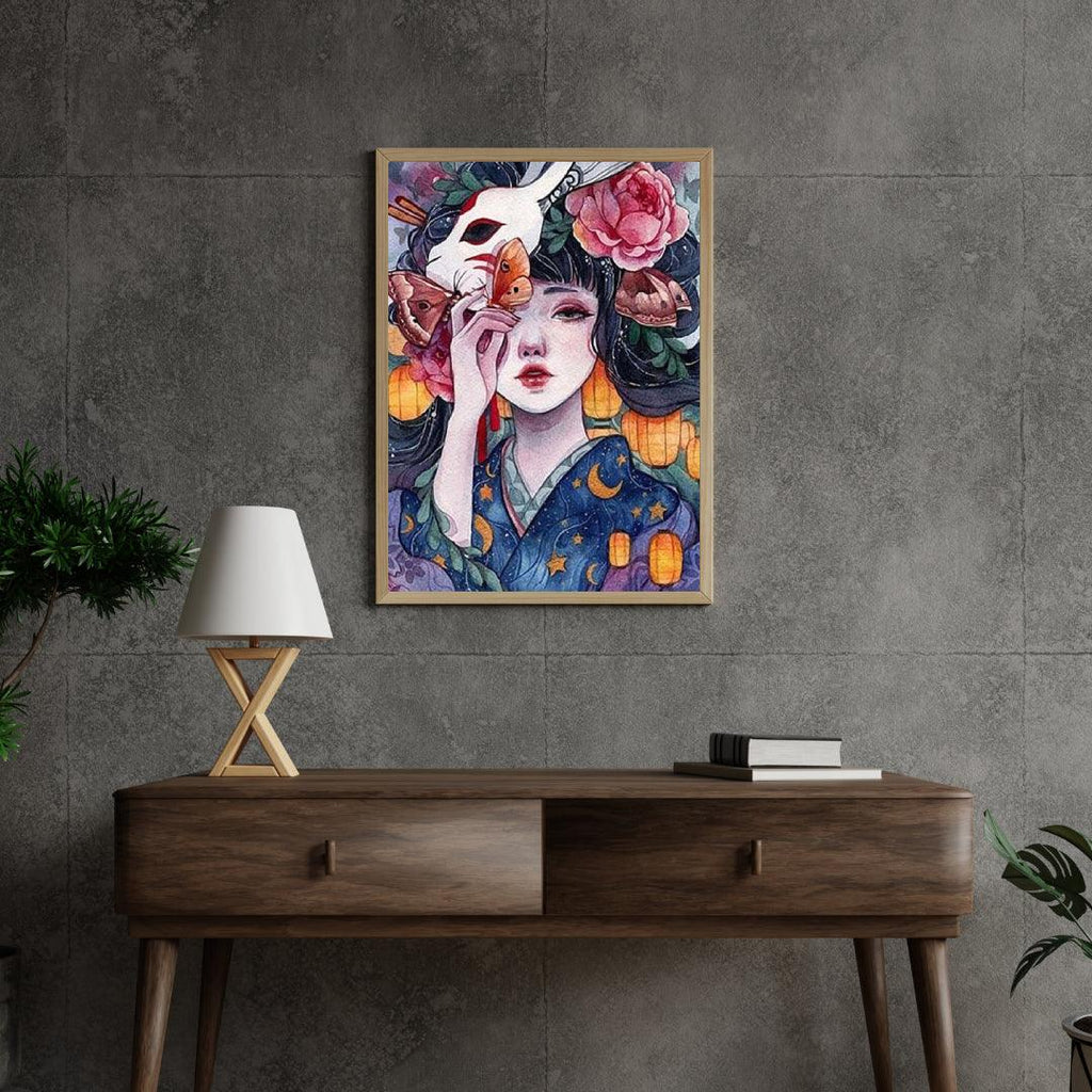 Diamond Painting Japans Meisje - SEOS Shop ®