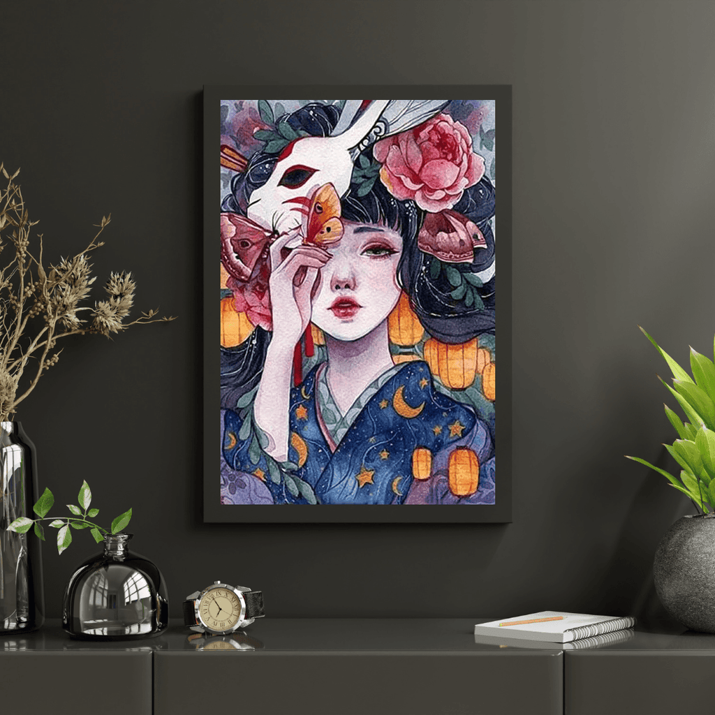 Diamond Painting Japans Meisje - SEOS Shop ®