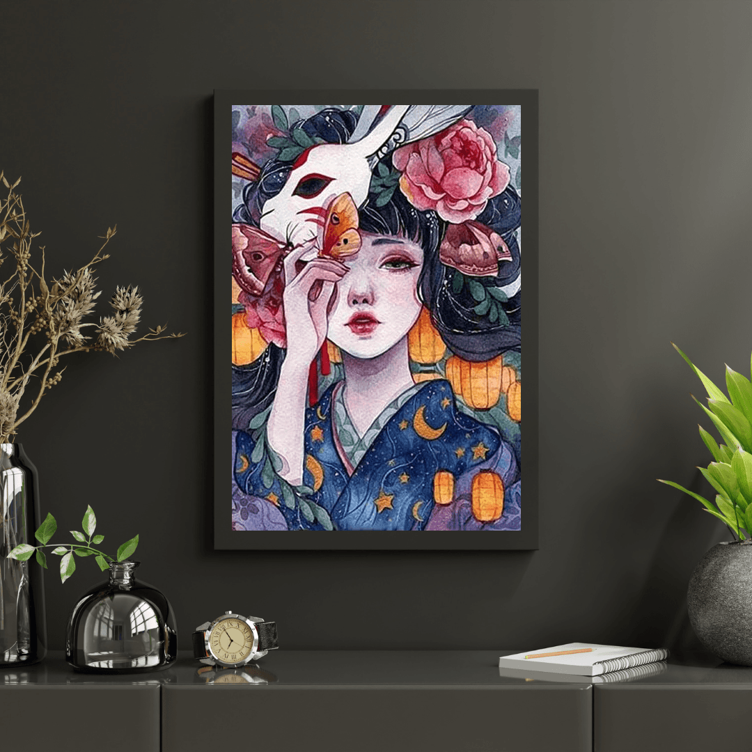 Diamond Painting Japans Meisje - SEOS Shop ®