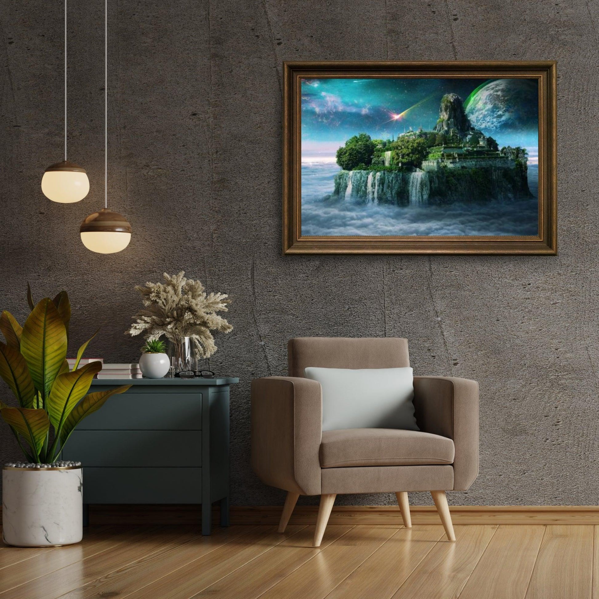 Diamond Painting Kasteel in de lucht – SEOS Shop ®