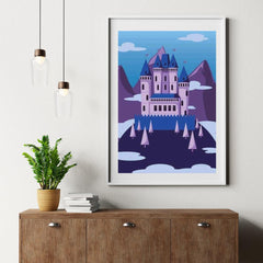 Diamond Painting Kasteel in de winter – SEOS Shop ®