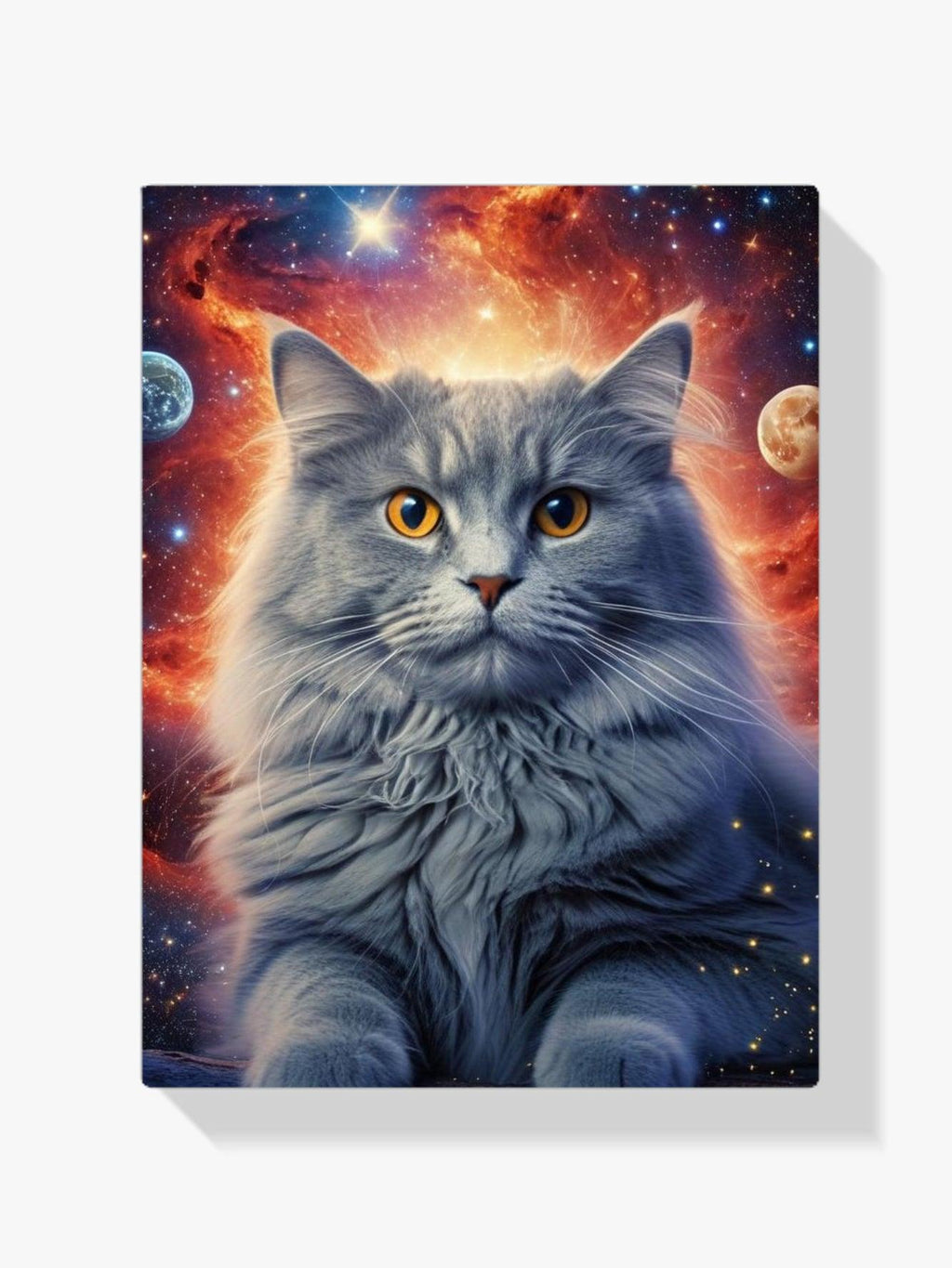 Diamond Painting Kat in de ruimte - SEOS Shop ®