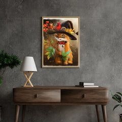 Diamond Painting Kat met hoed - SEOS Shop ®
