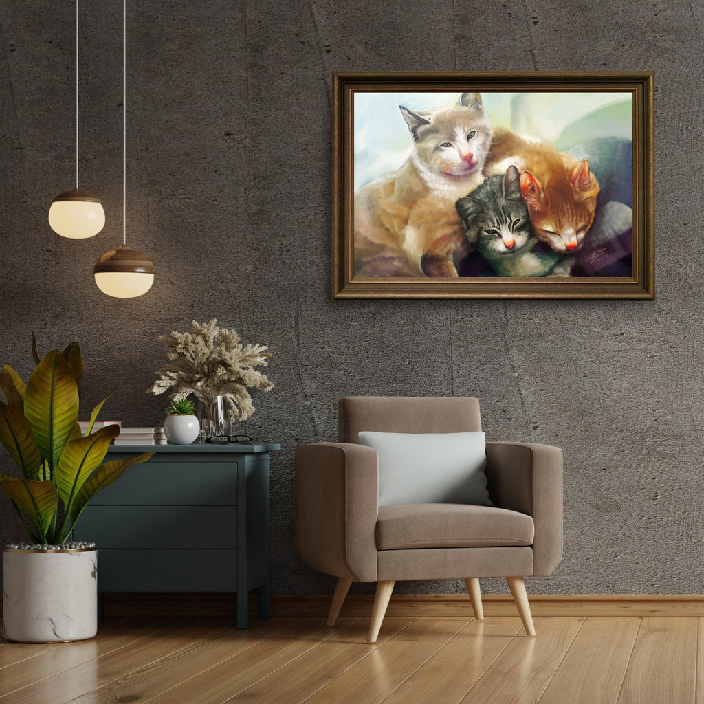 Diamond Painting Katten familie - SEOS Shop ®
