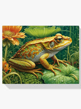Diamond Painting Kikker op een blad - SEOS Shop ®