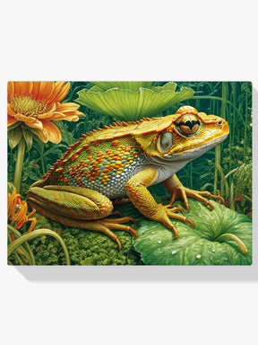 Diamond Painting Kikker op een blad - SEOS Shop ®