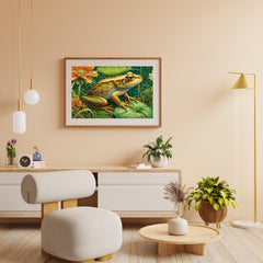 Diamond Painting Kikker op een blad - SEOS Shop ®