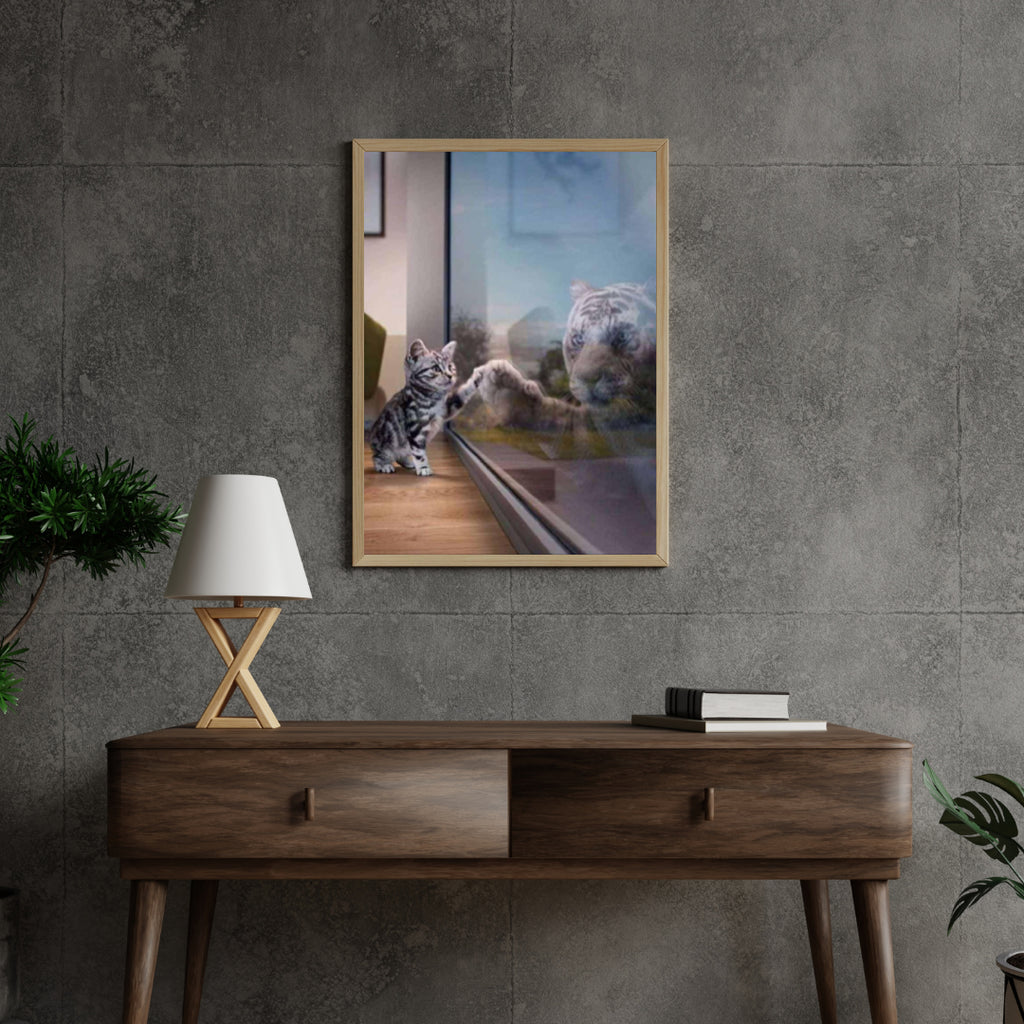 Diamond Painting Kitten met Tijger – SEOS Shop ®