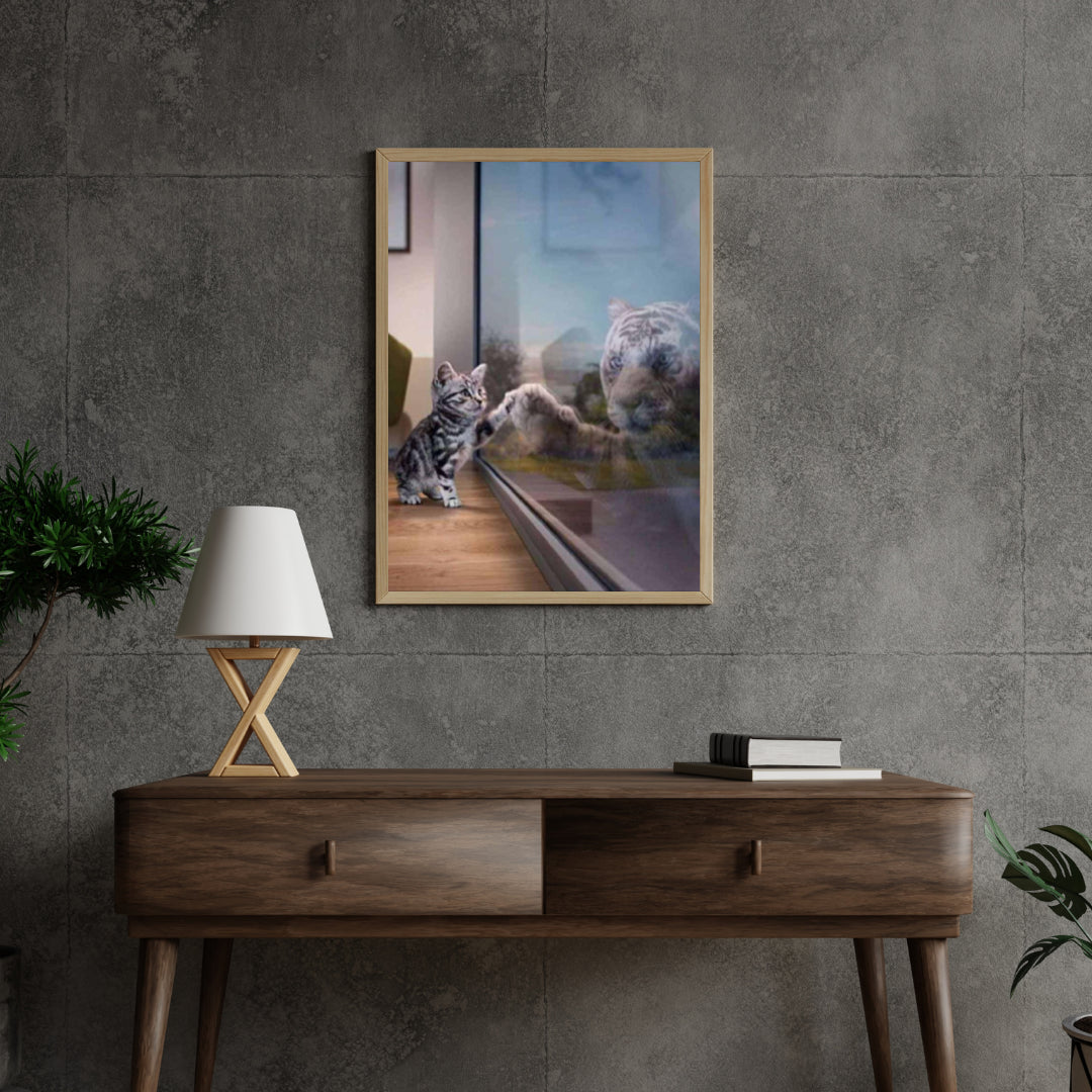 Diamond Painting Kitten met Tijger – SEOS Shop ®