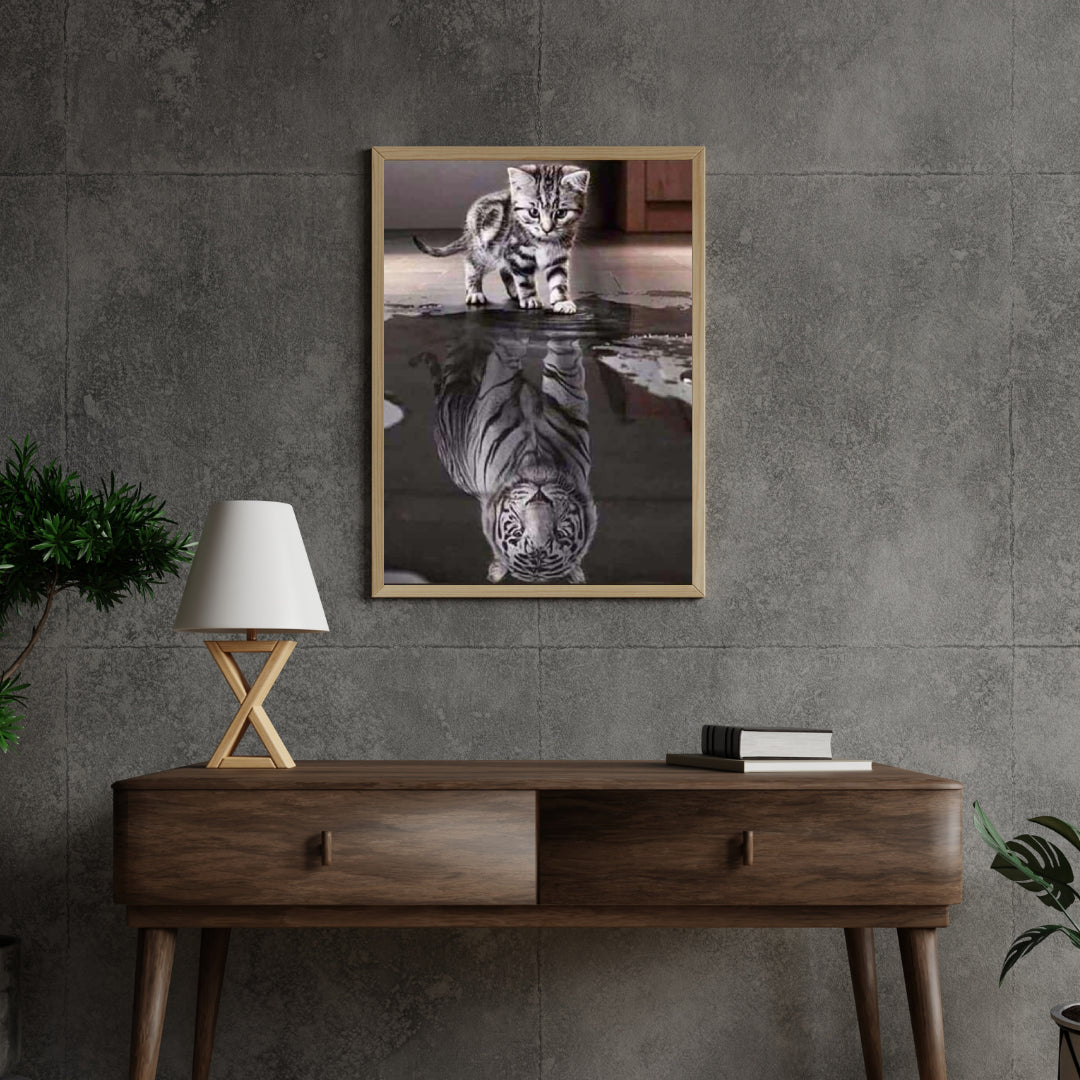 Diamond Painting Kitten naar Tijger  – SEOS Shop ®