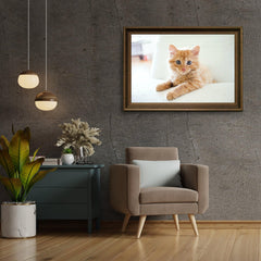 Diamond Painting Kleine kitten in een stoel - SEOS Shop ®