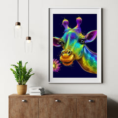 Diamond Painting Kleurrijke Giraffe – productbeeld 5