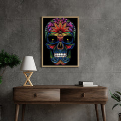 Diamond Painting Kleurrijke schedel - SEOS Shop ®
