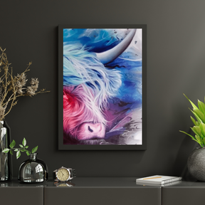 Diamond Painting Kleurrijke schotse hooglander - SEOS Shop ®