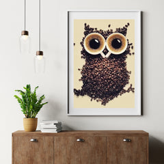 Diamond Painting Koffieboon Uil - SEOS Shop ®