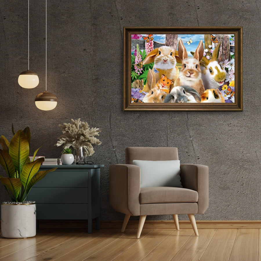 Diamond Painting Konijnen Familie - SEOS Shop ®