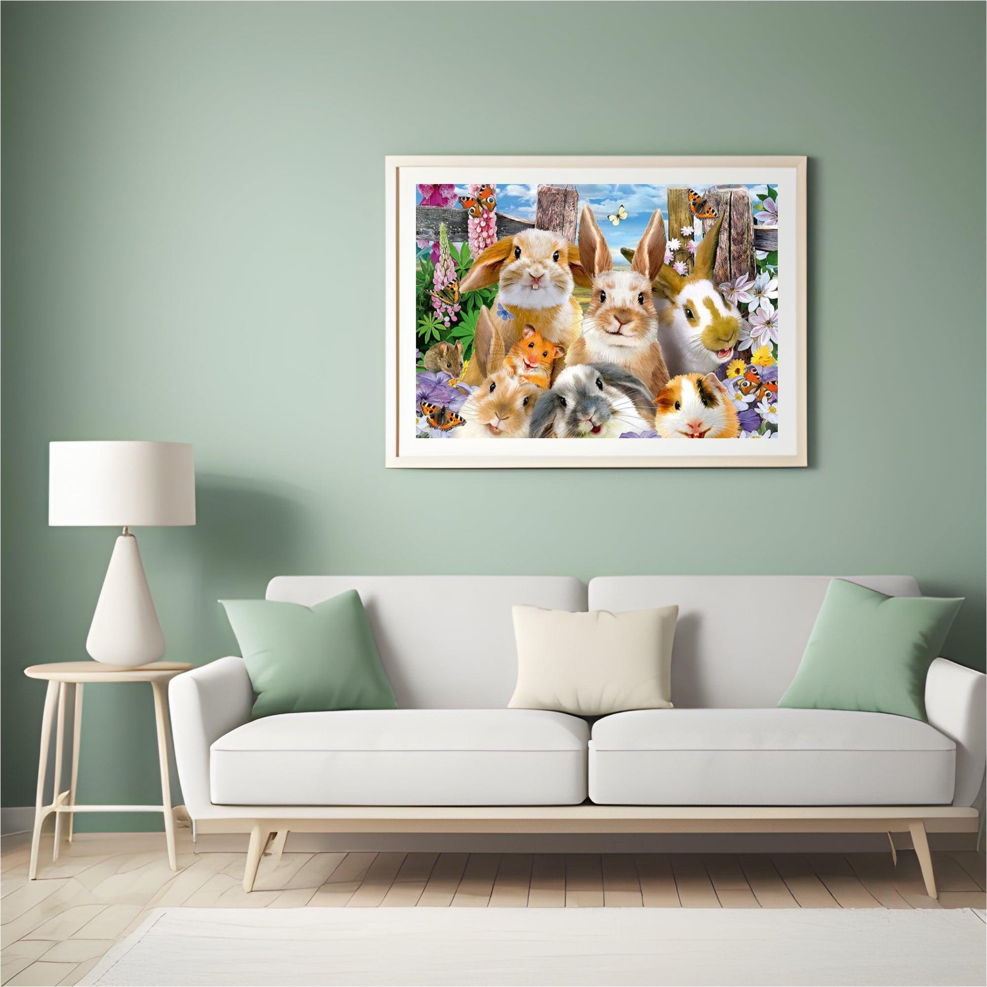 Diamond Painting Konijnen Familie - SEOS Shop ®