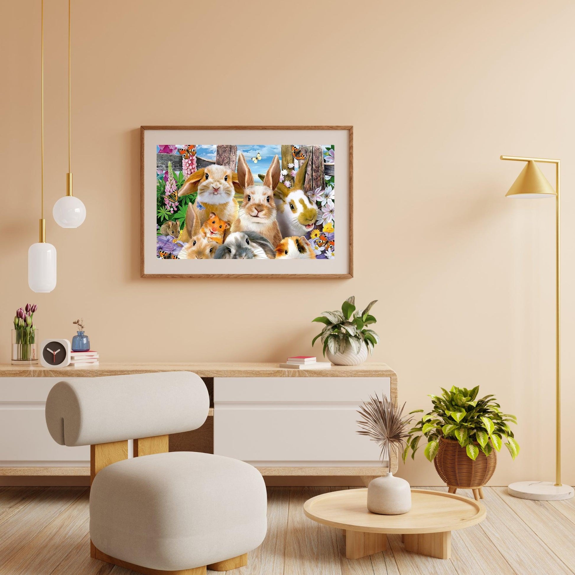 Diamond Painting Konijnen Familie - SEOS Shop ®