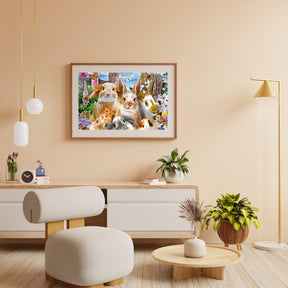 Diamond Painting Konijnen Familie - SEOS Shop ®
