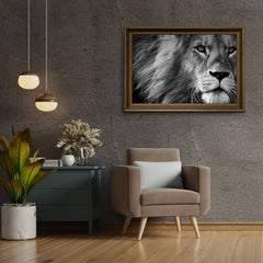 Diamond Painting Leeuw in zwart wit – SEOS Shop ®