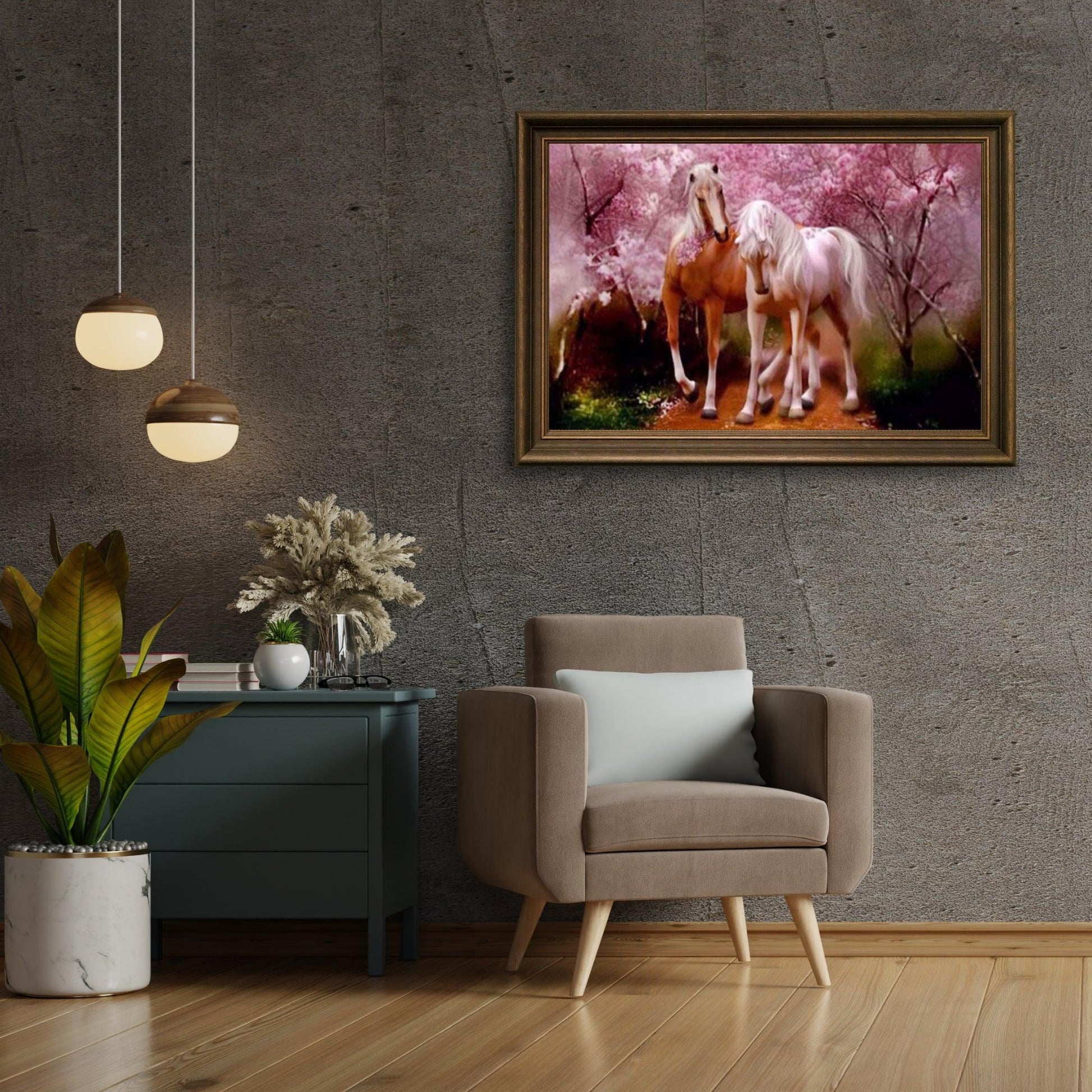 Diamond Painting Liefdevolle paarden - SEOS Shop ®