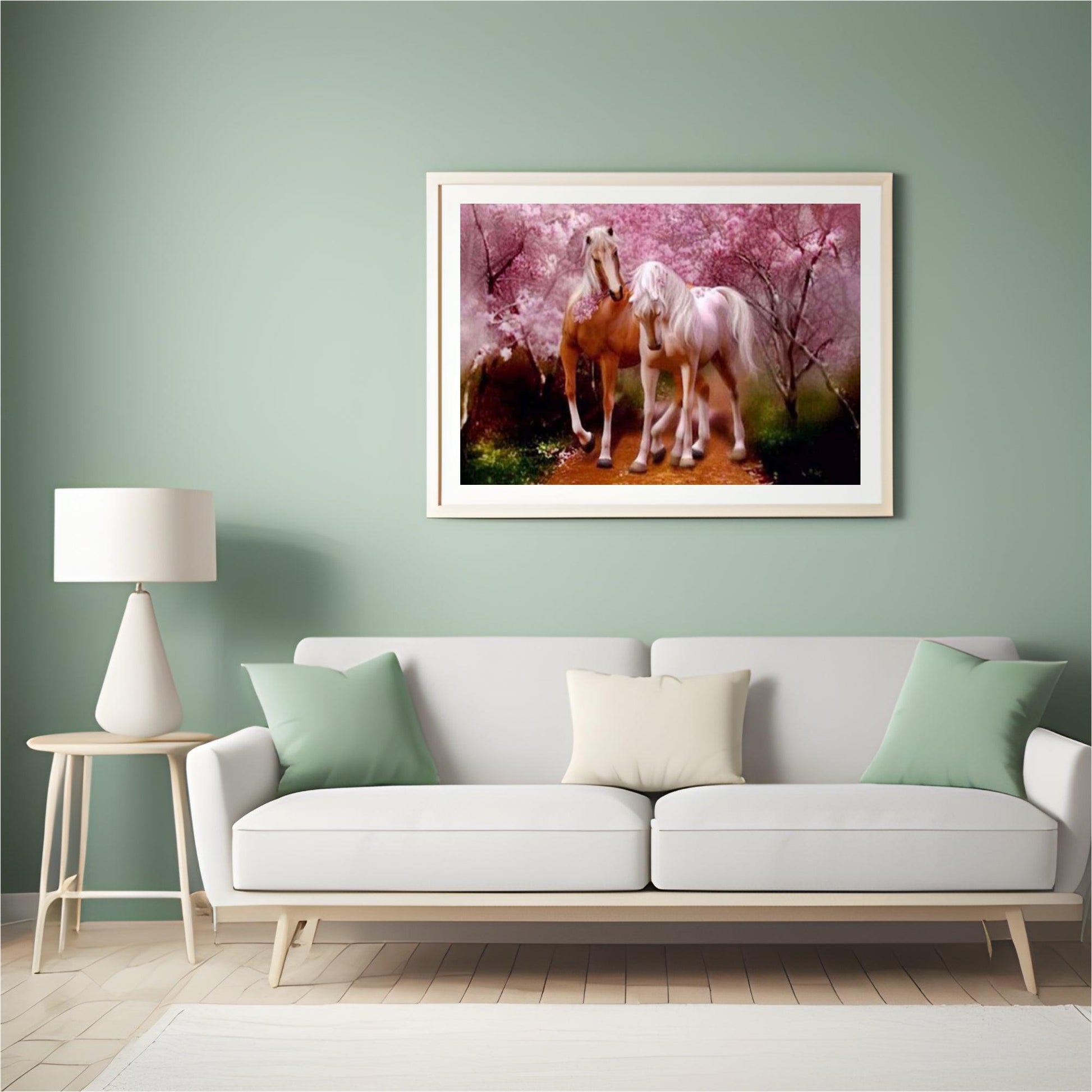 Diamond Painting Liefdevolle paarden - SEOS Shop ®