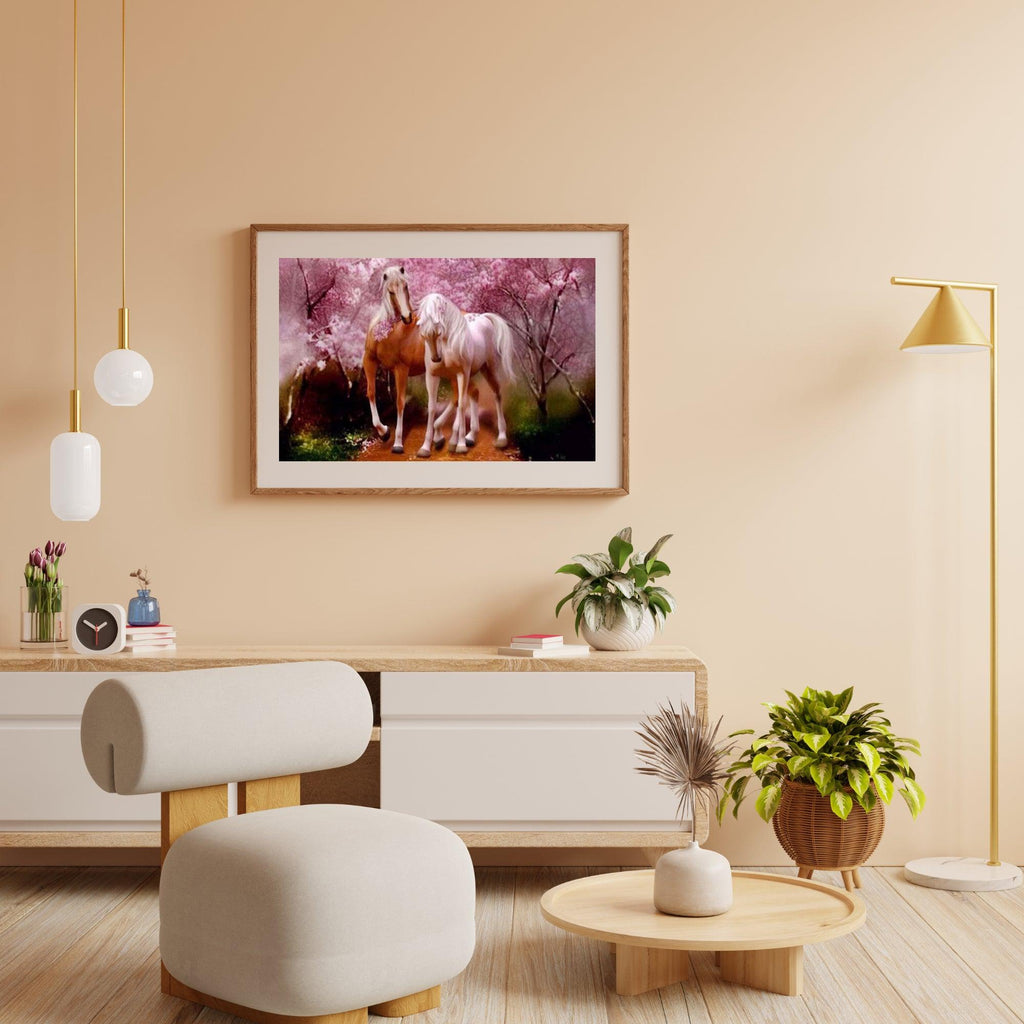 Diamond Painting Liefdevolle paarden - SEOS Shop ®