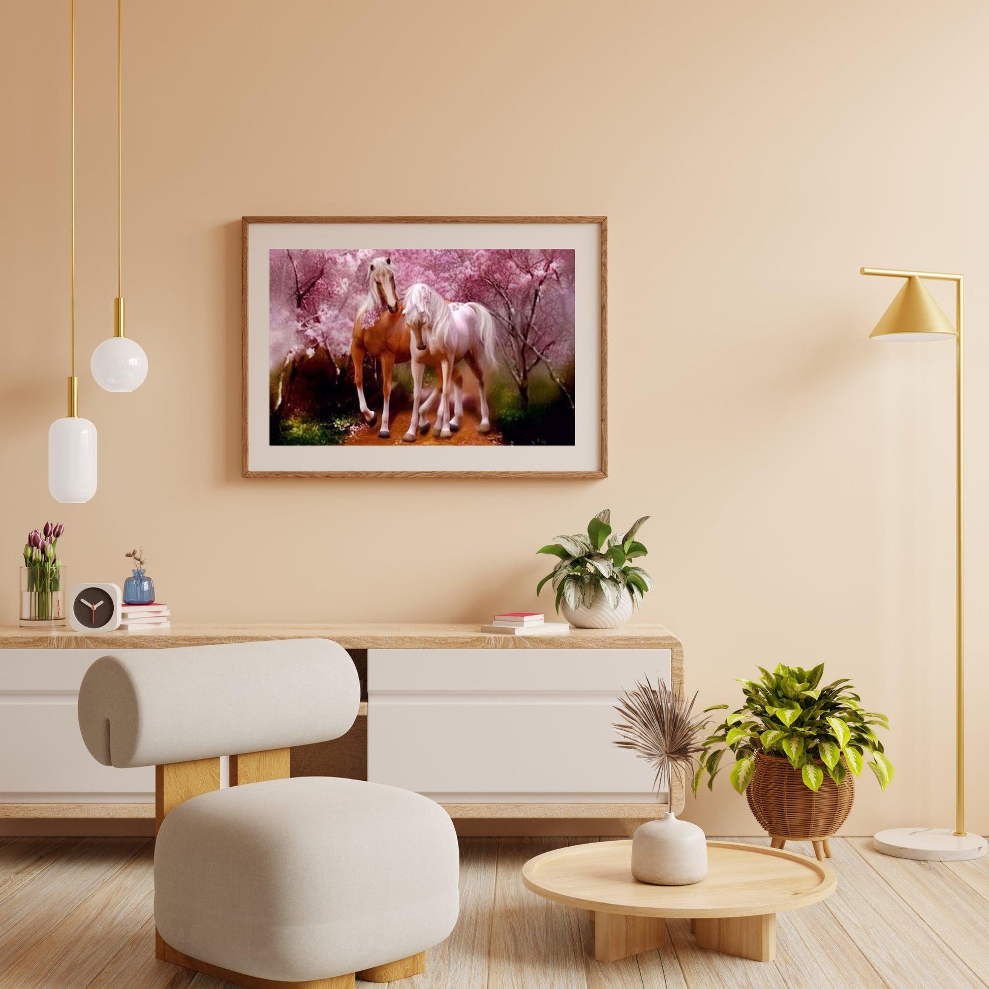 Diamond Painting Liefdevolle paarden - SEOS Shop ®