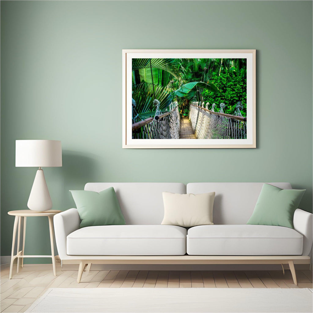 Diamond Painting Loopbrug in de Jungle – SEOS Shop ®