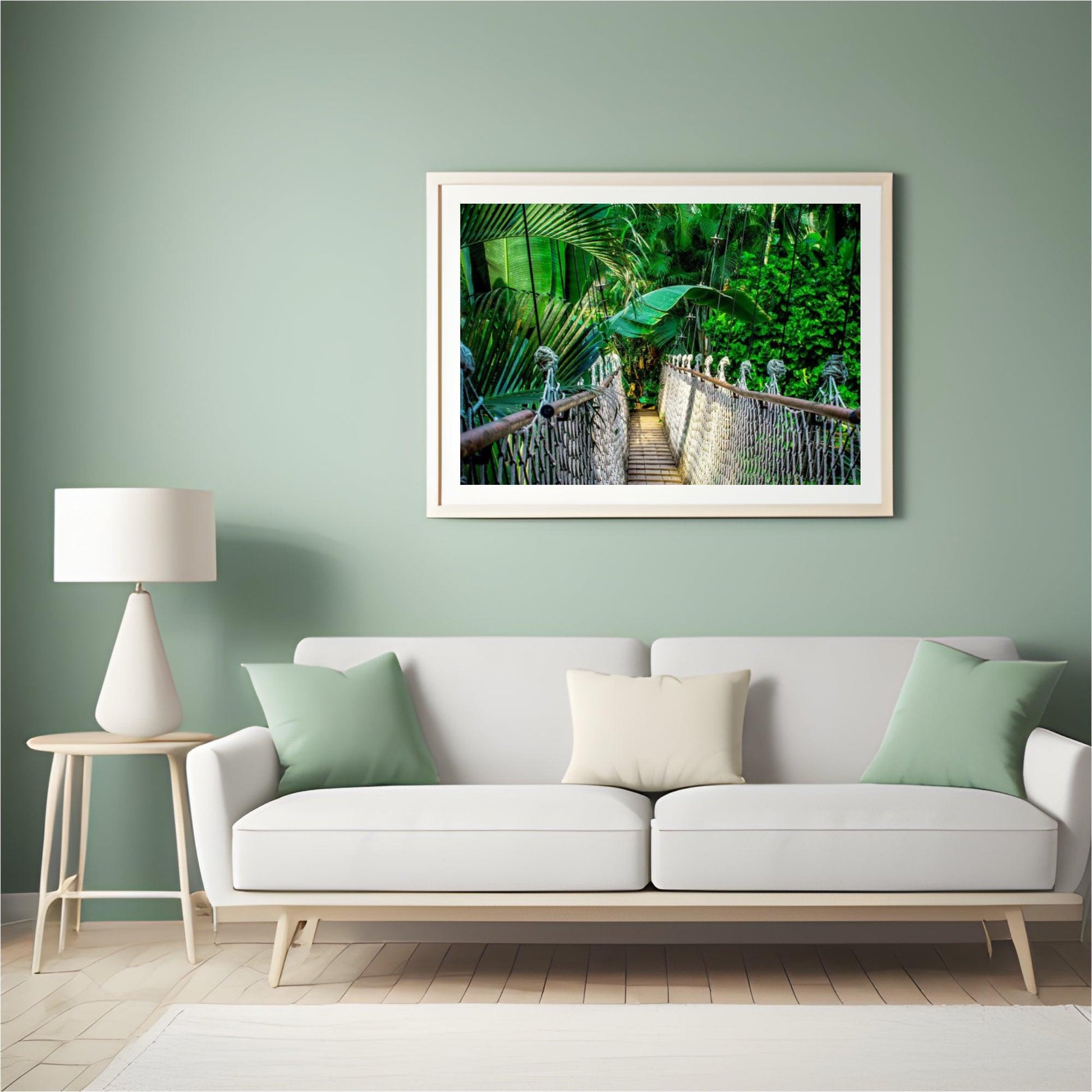 Diamond Painting Loopbrug in de Jungle – SEOS Shop ®