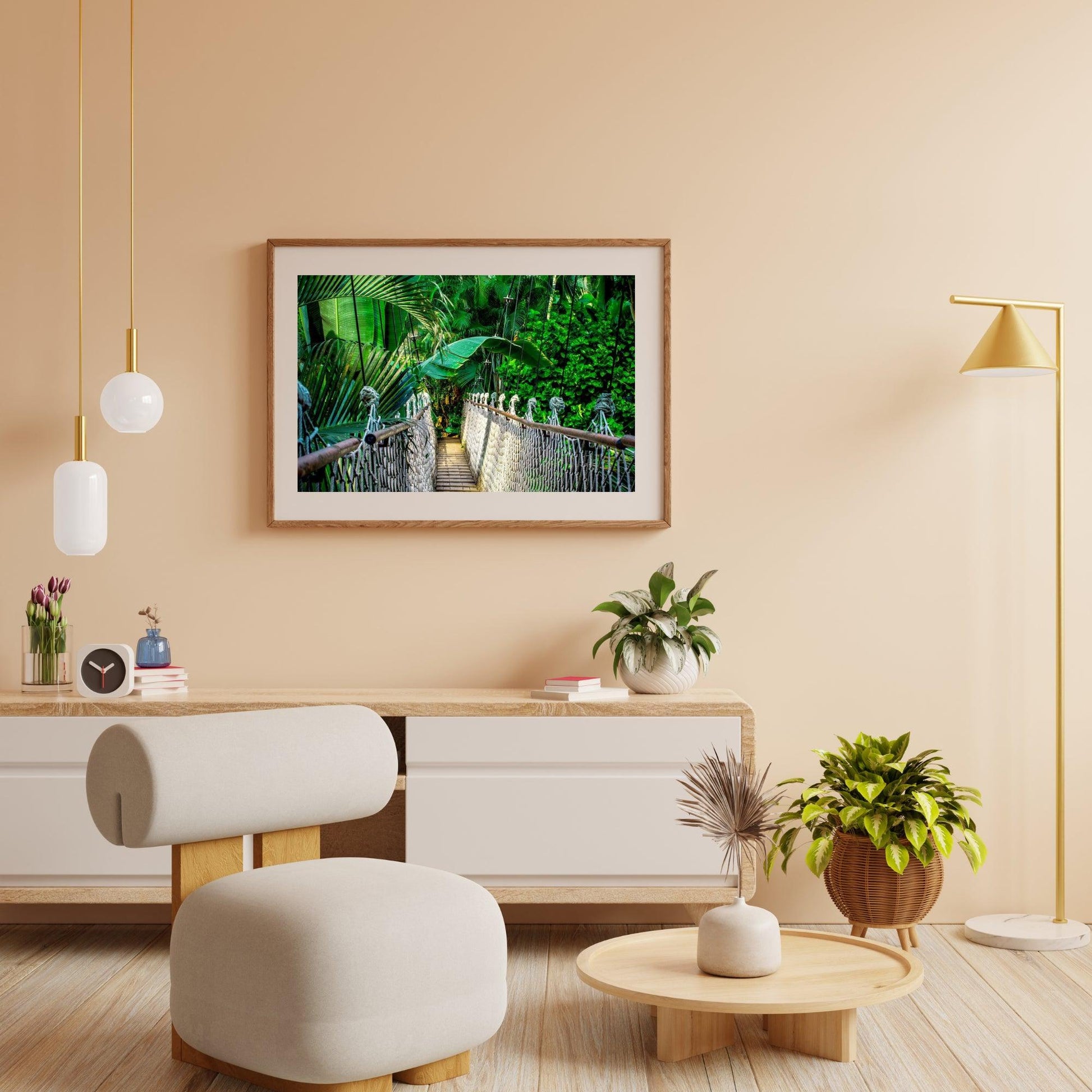 Diamond Painting Loopbrug in de Jungle – SEOS Shop ®