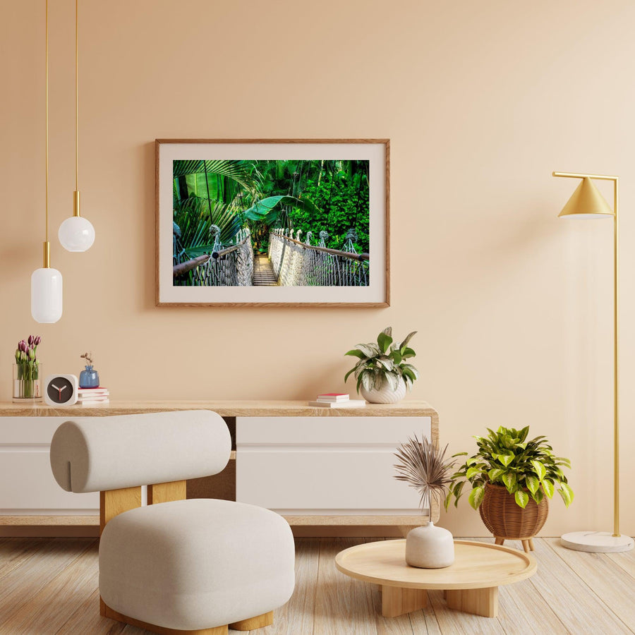 Diamond Painting Loopbrug in de Jungle – SEOS Shop ®