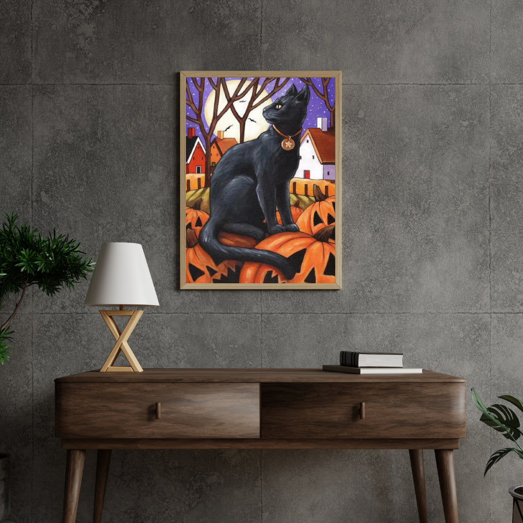 Diamond Painting Maankat & Pompoenen