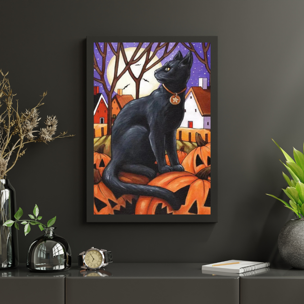 Diamond Painting Maankat & Pompoenen