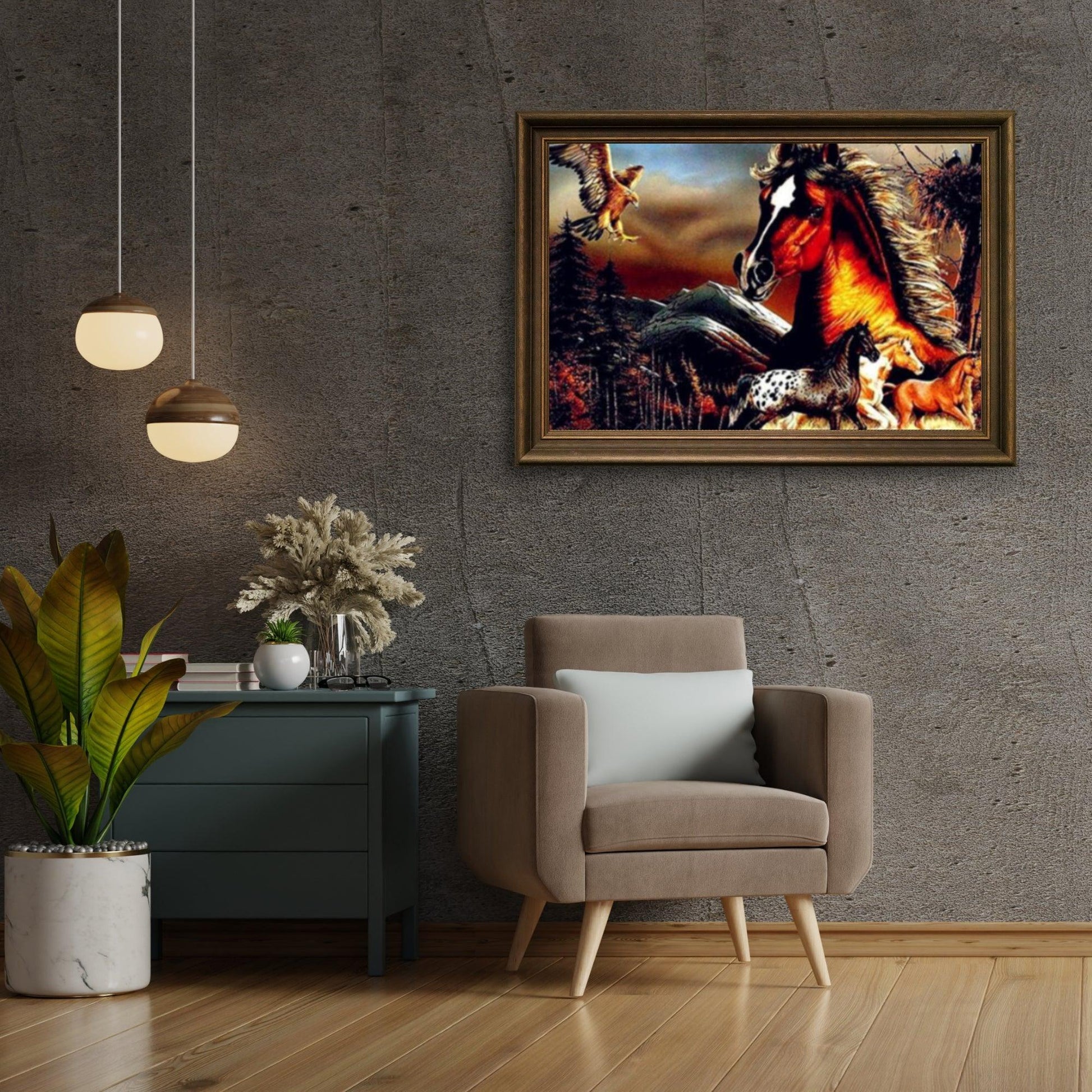 Diamond Painting Machtig paard - SEOS Shop ®